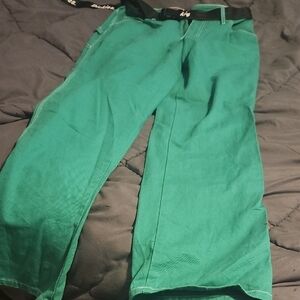 Dickies Men's Green Chinos